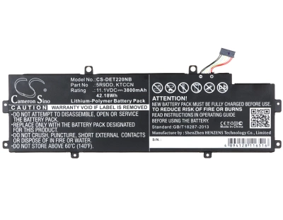 Аккумулятор Dell, Chromebook 11 3120, Chromebook 11 (3120) 2015, P22T, 3800 мАч, CS фото 2