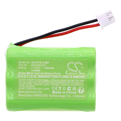 Аккумулятор Guardsman, Wireless Alarm Control Panel, CTC-1132, CTC-1142, 700 мАч, CS фото 4