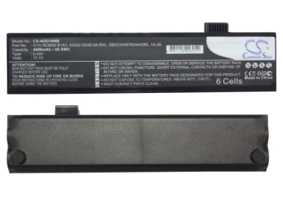 Аккумулятор ECS | Advent, G10L, i-Buddie G10IL1, 4213, 4400 мАч, CS фото 4