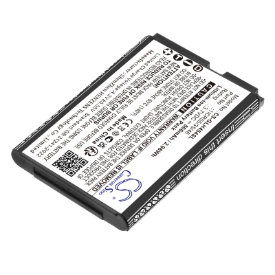 Аккумулятор GEOSPACE, GSB-LHR, Line Health Recorder, 800 мАч, CS фото 2