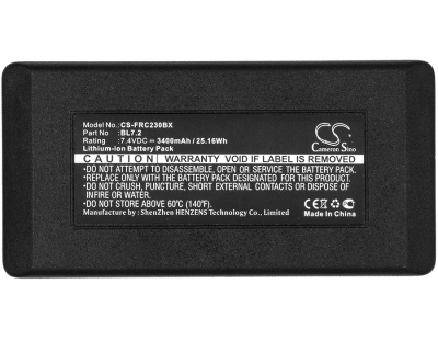 Аккумулятор Falard, RC 012, RC12, RC12R, 3400 мАч, CS фото 3