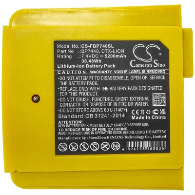 Аккумулятор Fluke, DTX-1200-M, DTX-1200-MS, DTX-1800-M, 5200 мАч, CS фото 5