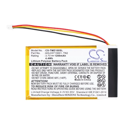 Аккумулятор TomTom, Eclipse, AVN4430, TNS410, 1200 мАч, CS фото 6