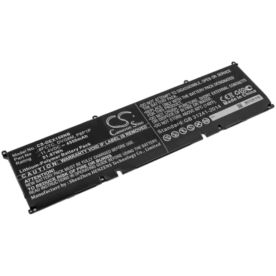 Аккумулятор Dell, XPS 15 9500, XPS 15-9500-R1845TS, XPS 15-9500-R1505S, 4550 мАч, CS фото 1