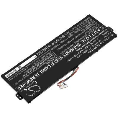 Аккумулятор Acer, Chromebook 311 C721 R721T, Chromebook Spin 311 R721T, Chromebook 311 C721-48BR, 4100 мАч, CS фото 4