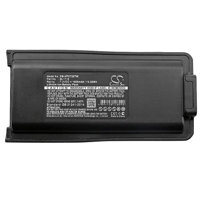 Аккумулятор Hytera HYT TC3000G, TC700G, TC-720S, 1800 mAh, CS фото 2