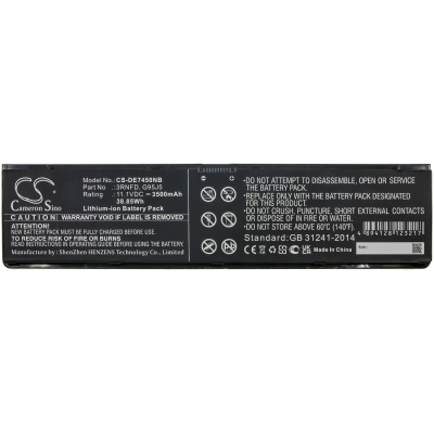 Аккумулятор Dell, Latitude 14 E7450, Latitude 14 E7440, Latitude 14 7000, 3500 мАч, CS фото 4