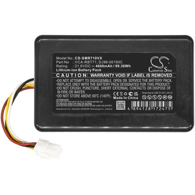 Аккумулятор Samsung, VR10M701PUW, SR10M701PUW, VR10M702PUW, 4600 мАч, CS фото 4
