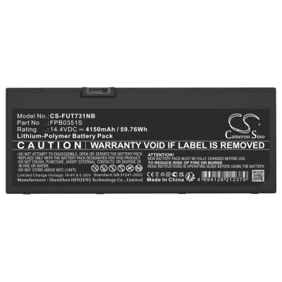 Аккумулятор Fujitsu, LIFEBOOK U7311, LifeBook U7310, 4150 мАч, CS фото 2