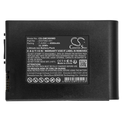 Аккумулятор GE, MAC 800, MAC800, ECG Mac 800, 4500 мАч, CS фото 3