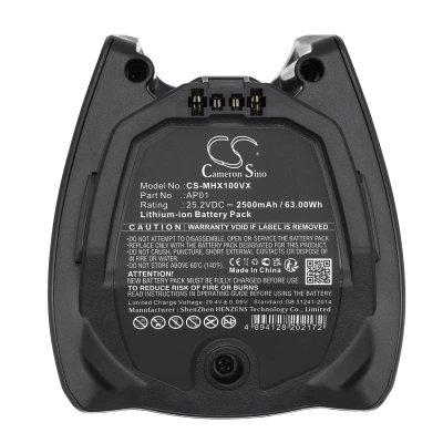Аккумулятор Miele, HX1, HX1 Facelift, HX2, 2500 мАч, CS фото 3