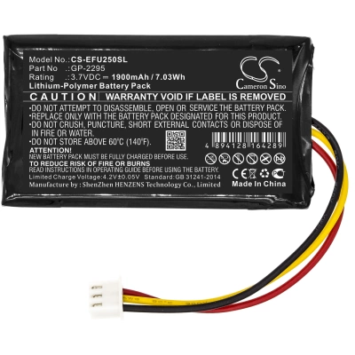 Аккумулятор EXFO, PX1, PX1-H-PRO-FOAS-U25, PX1-S-PRO-FOAS-U25, 1900 мАч, CS фото 2