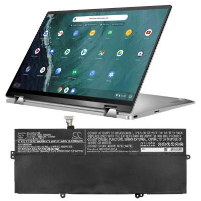 Аккумулятор Asus, Chromebook Flip C434, C434TA-AI0041, C434TA-E10013, 4050 мАч, CS фото 4