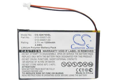 Аккумулятор Garmin, Nuvi 700 ( 2 wires ), 1250 мАч, CS фото 6