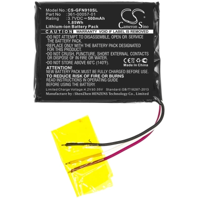 Аккумулятор Garmin, forerunner 910XT, 500 мАч, CS фото 2