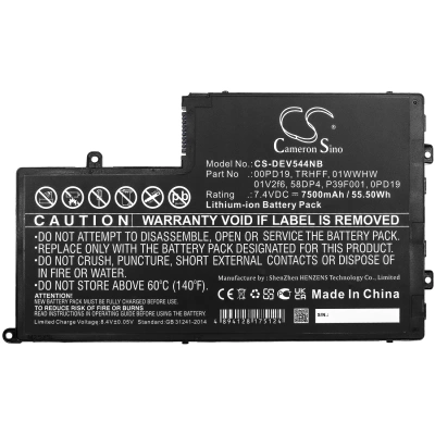 Аккумулятор Dell, Inspiron 14-5442, Inspiron 14-5443, Inspiron 14-5445, 7500 мАч, CS фото 4