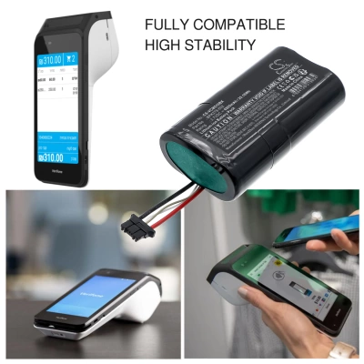 Аккумулятор VeriFone, CM5P, Carbon Mobile 5, 6800 мАч, CS фото 6